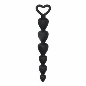 Anal Beads | Black Silicone Anal Beads