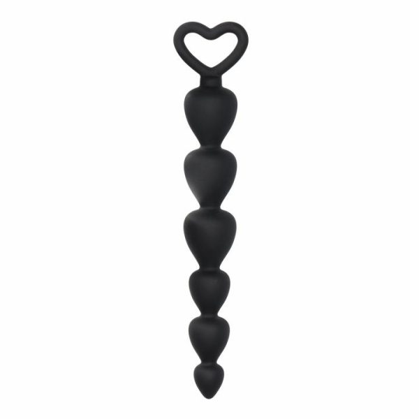 Anal Beads | Black Silicone Anal Beads