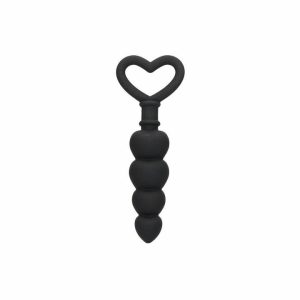 Anal Beads | Ouch Silicone Anal Love Beads Black