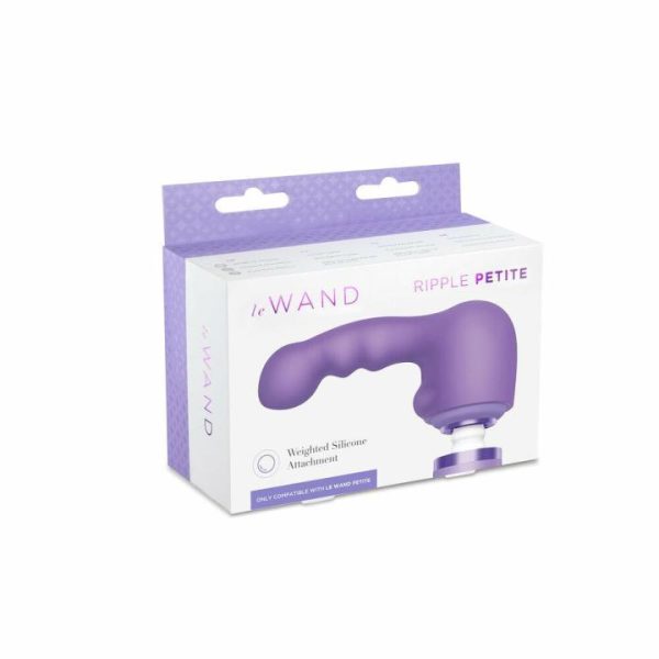 Attachments | Le Wand Ripple Weighted Silicone Petite Wand Attachment