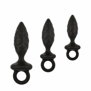 Butt Plugs | 3 Piece Silicone Anal Probe Kit