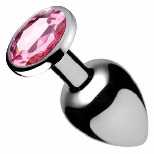 Butt Plugs | Booty Sparks Pink Gem Medium Anal Plug