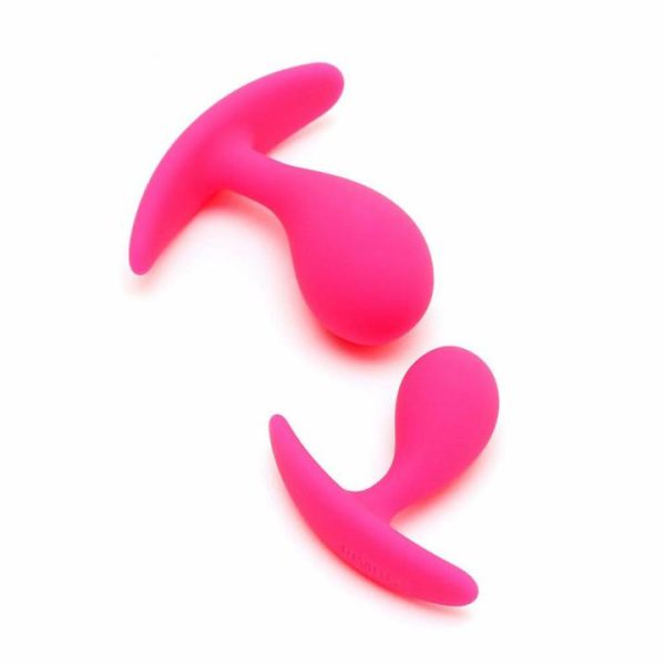 Butt Plugs | Copenhagen Pink Duo Anal Plug Set