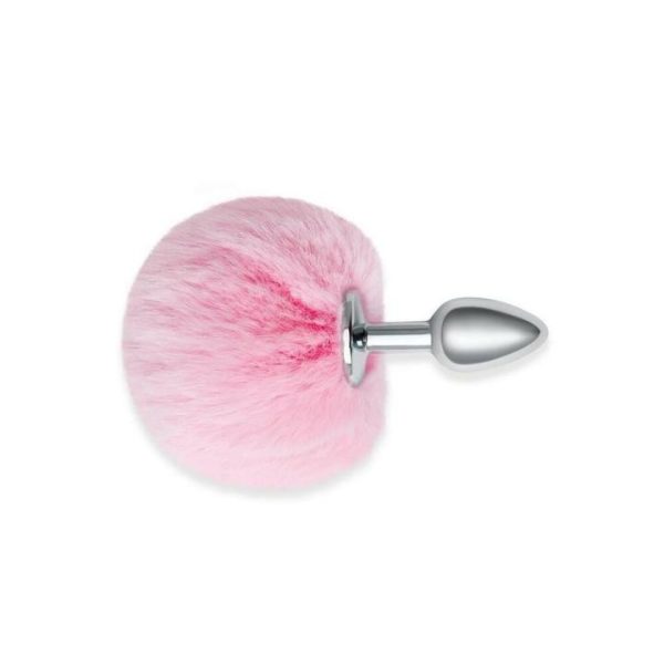 Butt Plugs | Furry Tales Pink Bunny Tail Butt Plug