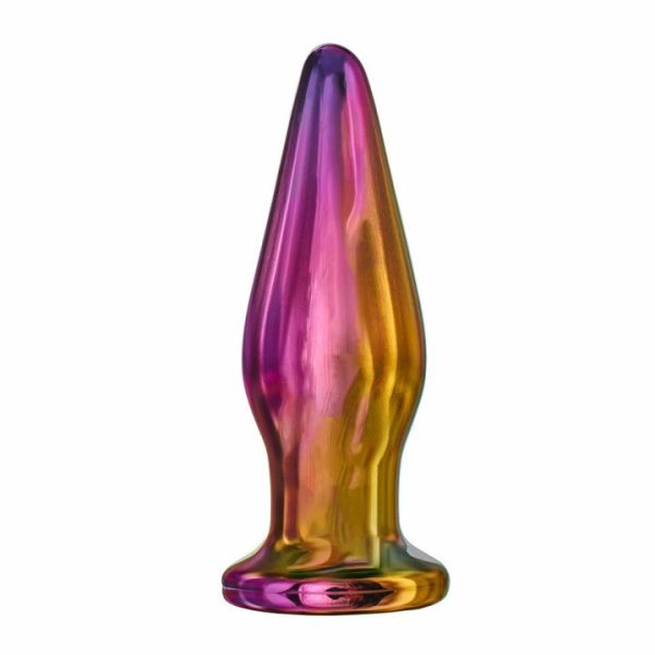 Butt Plugs | Glamour Glass Remote Control Tapered Butt Plug