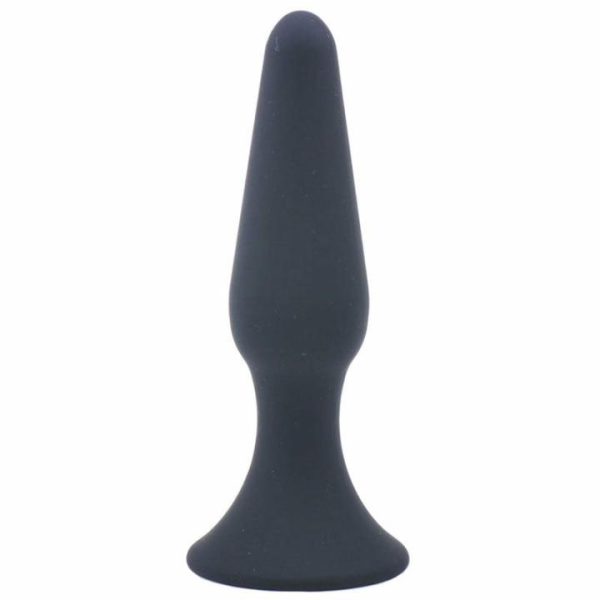 Butt Plugs | Medium Classic Black Silicone Butt Plug