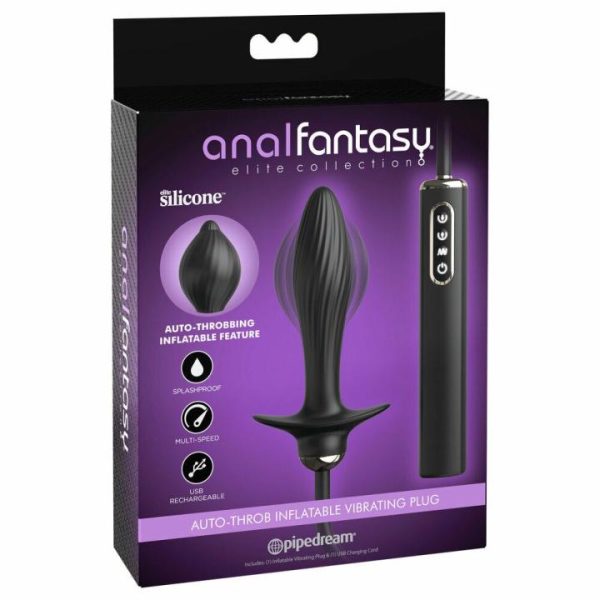 Butt Plugs | Pipedream Anal Fantasy Auto Throb Inflatable Vibrating Plug