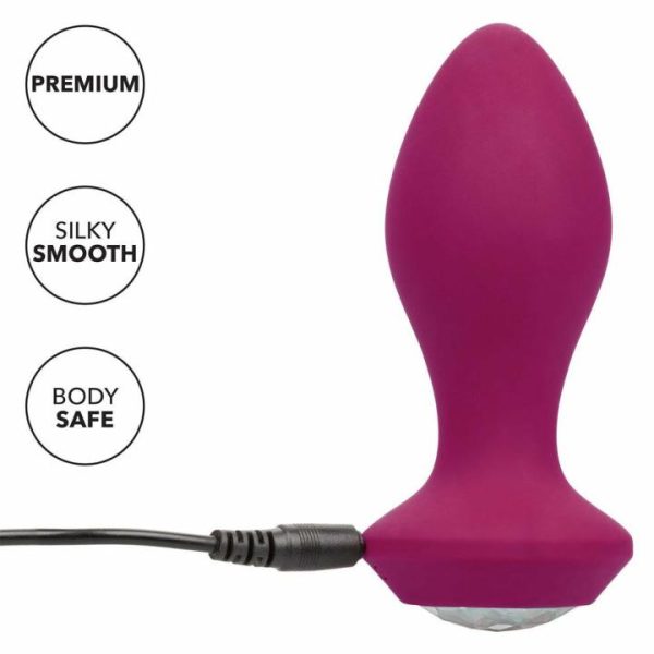 Butt Plugs | Power Gem Butt Plug Vibrating Crystal Probe