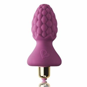 Butt Plugs | Rocks Off 7 Speed AssBerries Raspberry Butt Plug