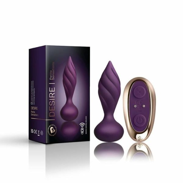 Butt Plugs | Rocks Off Petite Sensations Desire Butt Plug Purple