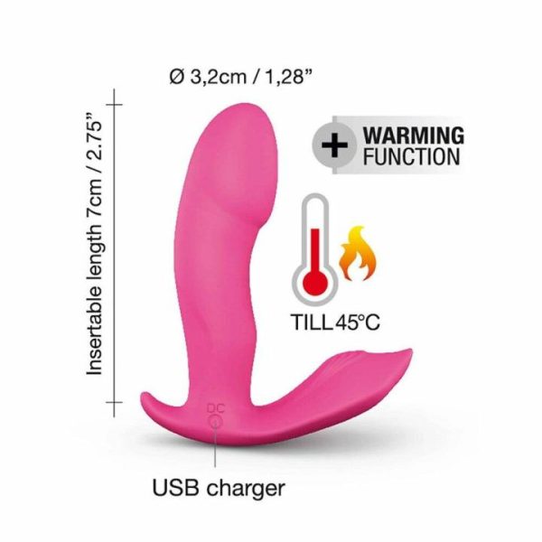 Clitoral Vibrators | Dorcel Secret Clit Warming Voice Control Vibrator