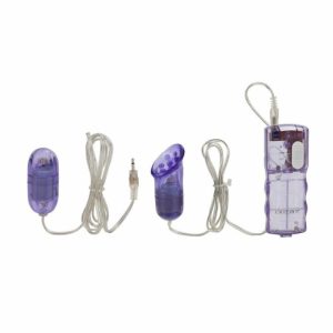 Clitoral Vibrators | Double Play Vibrating Egg And Clitoral Stimulator