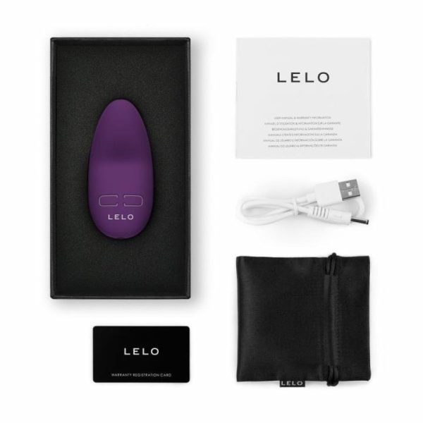 Clitoral Vibrators | Lelo Lily 3 Dark Plum Petite Personal Massager