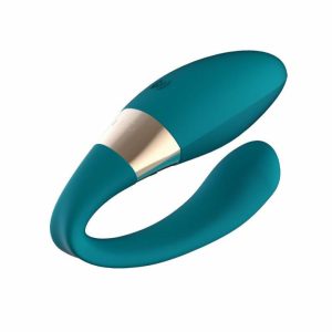 Clitoral Vibrators | Lelo Tiani Duo Ocean Blue Couples Luxury Massager