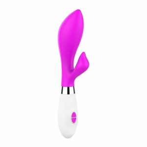 Clitoral Vibrators | Luminous Achelois Ultra Soft Clit Stim Vibe Fuchsia