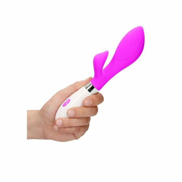 Clitoral Vibrators | Luminous Achelois Ultra Soft Clit Stim Vibe Fuchsia