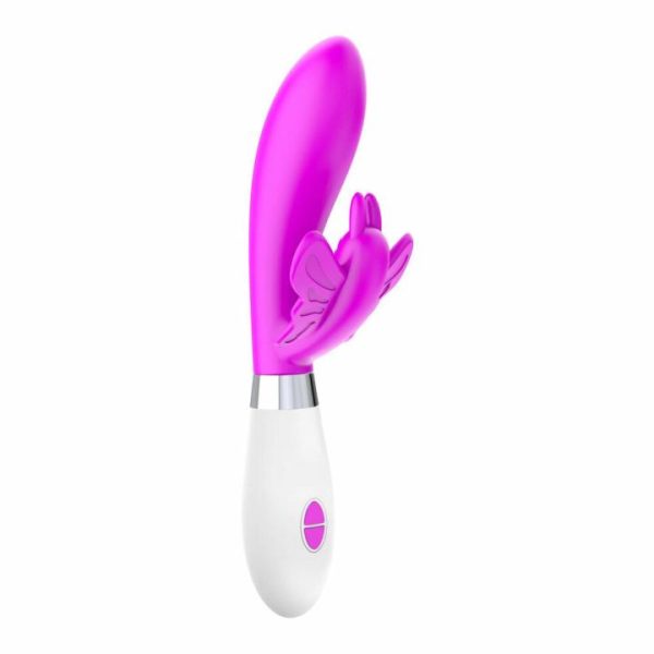 Clitoral Vibrators | Luminous Alexios Ultra Soft Clit Stim Vibe Fuchsia