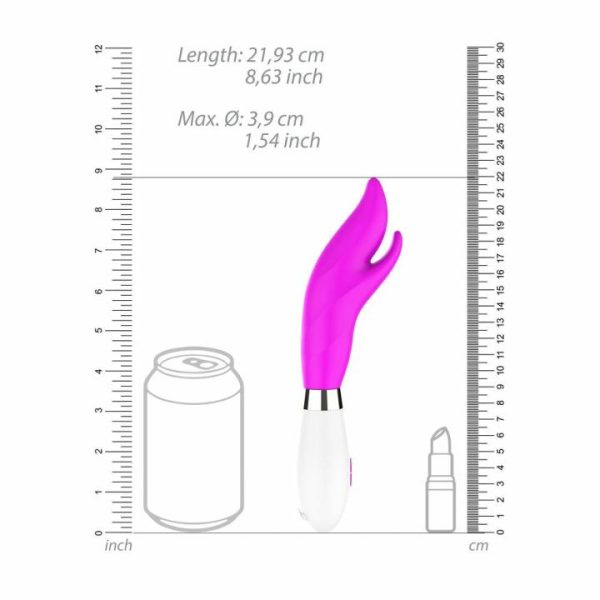 Clitoral Vibrators | Luminous Athos Ultra Soft Clit Stim Vibe Fuchsia