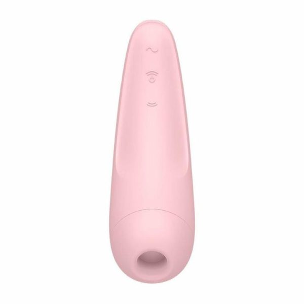 Clitoral Vibrators | Satisfyer App Enabled Curvy 2 Plus Clitoral Massager Pink