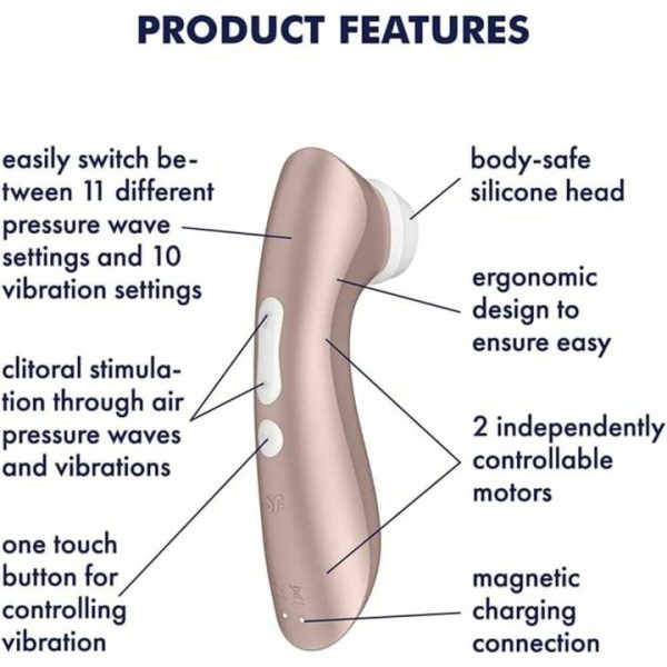 Clitoral Vibrators | Satisfyer Pro 2 Plus Vibration Clitoral Massager