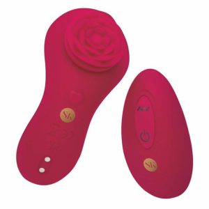 Clitoral Vibrators | Secret Kisses Rosegasm Rose Surprise Panty Vibe