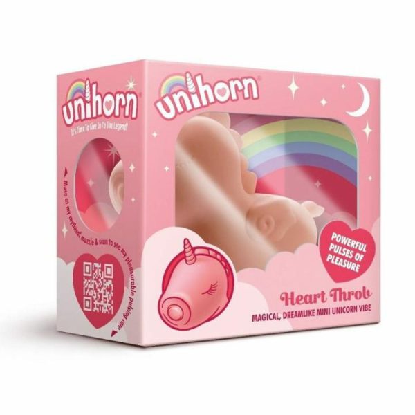 Clitoral Vibrators | Unihorn Heart Throb Pulsating Unicorn Vibe