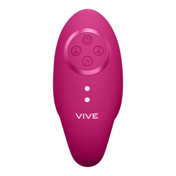 Clitoral Vibrators | Vive Aika Pulse Wave And Vibrating Love Egg Pink