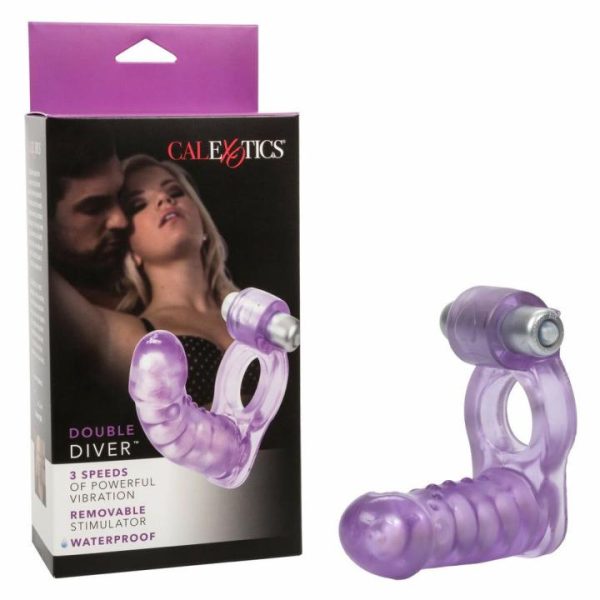 Double Dildos | Double Diver Vibrating Duo Penetrator