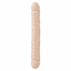 Double Dildos | Jr Veined Double Header 12 Inch Bender Dong