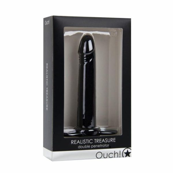 Double Dildos | Shots Realistic Treasure Double Penetrator