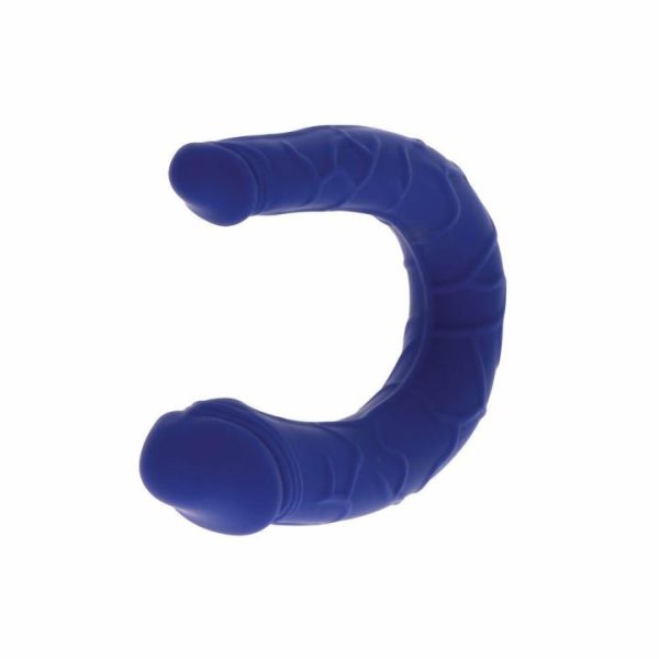 Double Dildos | ToyJoy Get Real Realistic Mini Double Dong Blue