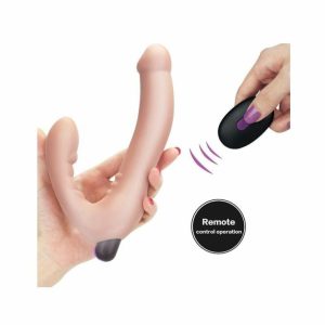 Duo Penetration Toys | Lovetoy Remote Control iJoy Strapless Strap On