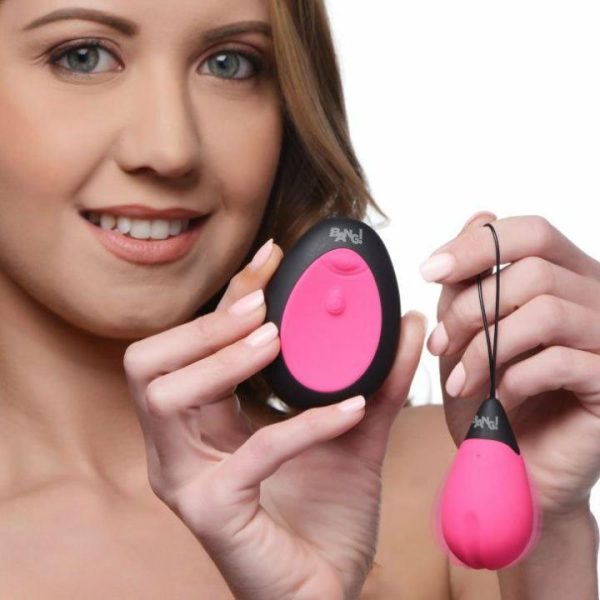 Egg Vibrators | 10X Silicone Vibrating Egg Pink