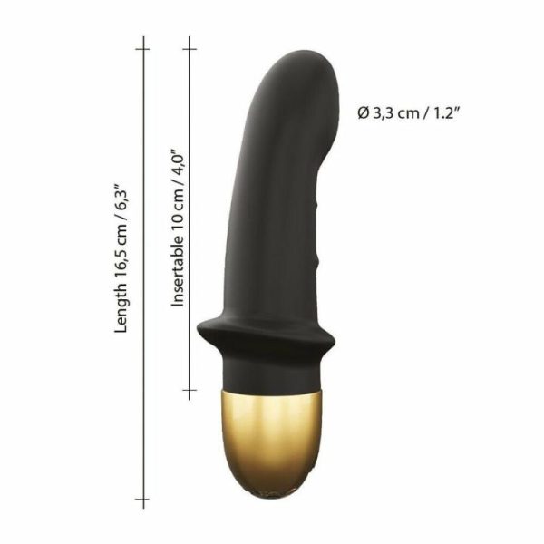 G-Spot Vibrators | Dorcel Mini Lover 2 Rechargeable Vibrator Black