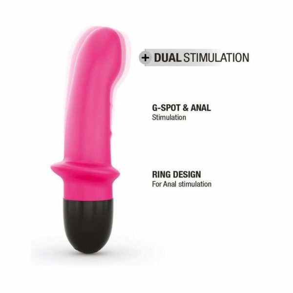 G-Spot Vibrators | Dorcel Mini Lover 2 Rechargeable Vibrator Pink