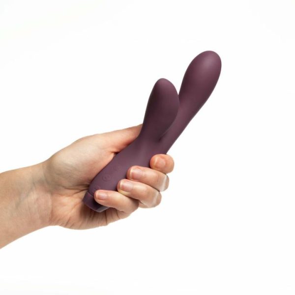 G-Spot Vibrators | Je Joue Hera Sleek Rabbit Vibrator Purple