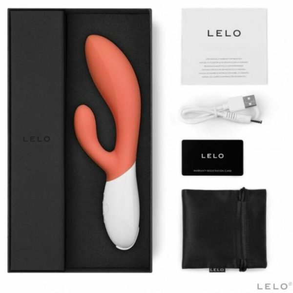 G-Spot Vibrators | Lelo Ina 3 Dual Action Massager Coral