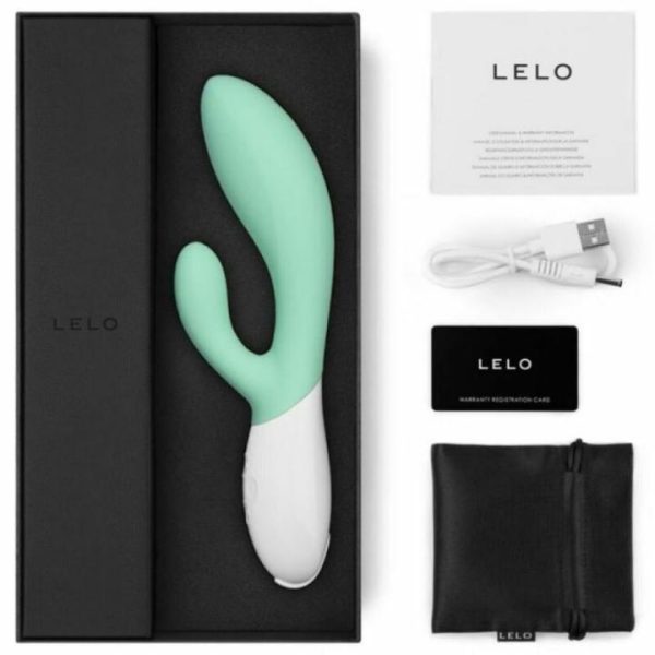 G-Spot Vibrators | Lelo Ina 3 Dual Action Massager Seaweed