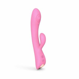 G-Spot Vibrators | Love To Love Bunny And Clyde Tapping Rabbit Vibrator Pink