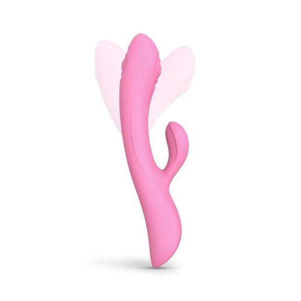 G-Spot Vibrators | Love To Love Bunny And Clyde Tapping Rabbit Vibrator Pink