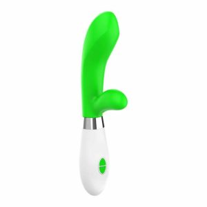 G-Spot Vibrators | Luminous Achilles Ultra Soft Clit Stim Vibe Green