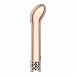 G-Spot Vibrators | Royal Gems Jewel Rechargeable G Spot Bullet Rose Gold