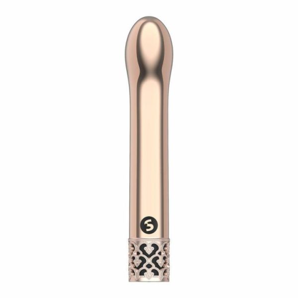 G-Spot Vibrators | Royal Gems Jewel Rechargeable G Spot Bullet Rose Gold