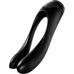 G-Spot Vibrators | Satisfyer Candy Cane Finger Vibrator Black