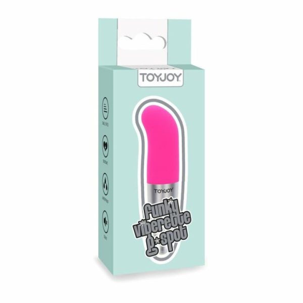 G-Spot Vibrators | Toyjoy Funky Viberette Mini G Spot Vibrator Violet