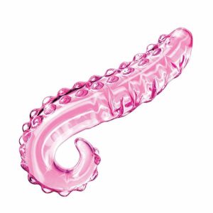 Glass Dildos | Icicles No. 24 Hand Blown Pink Glass Dildo