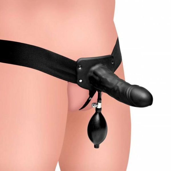 Hollow Strap On Dildos | Pumper Inflatable Hollow StrapOn