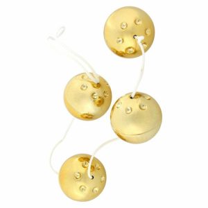 Kegel Exercise | 4 Gold Vibro Balls