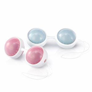 Kegel Exercise | Lelo Luna Beads Mini Pink And Blue