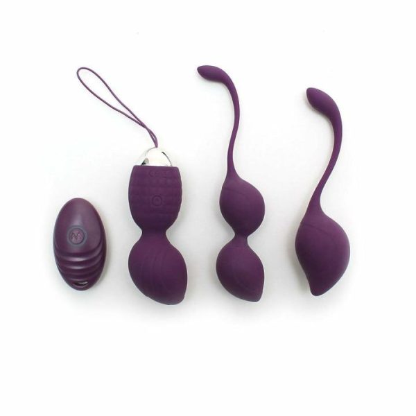 Kegel Exercise | Rimini Vibrating Kegel Ball Set With Remote Control